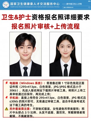 护士资格考试报名照审核全流程