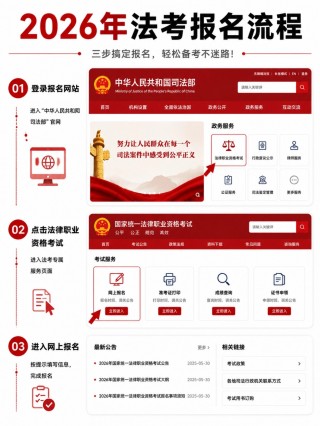 2026法考报名全流程｜含证件照制作教程