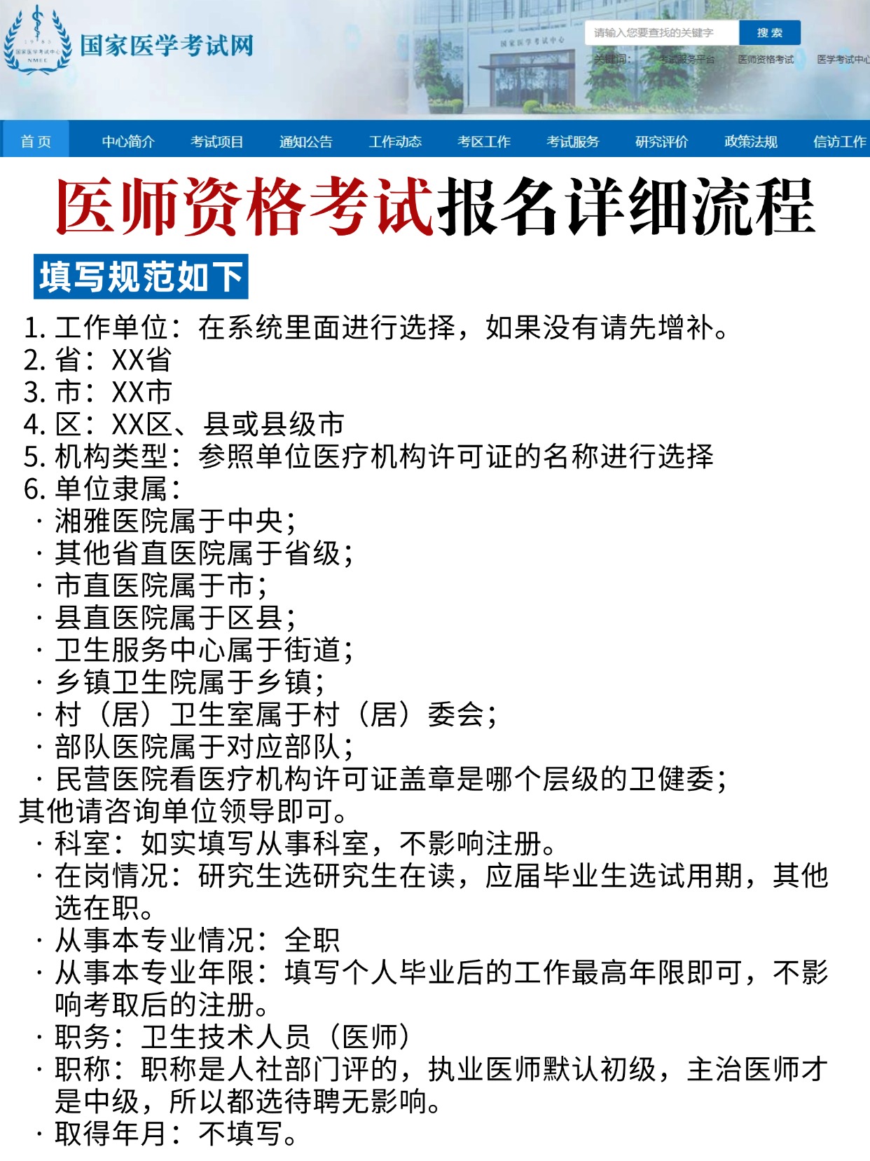 2026医师资格考试报名全攻略｜流程+照片+资料一步到位