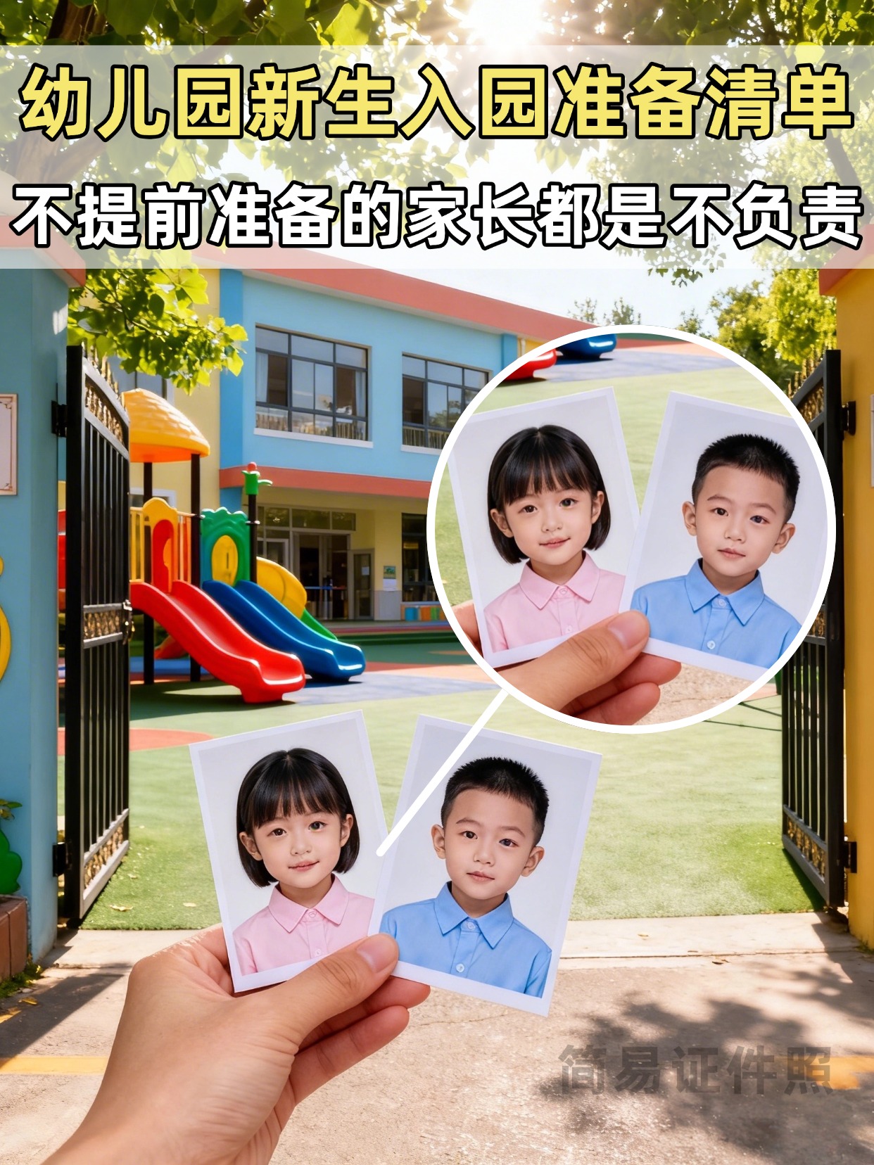 幼儿园新生入园全攻略