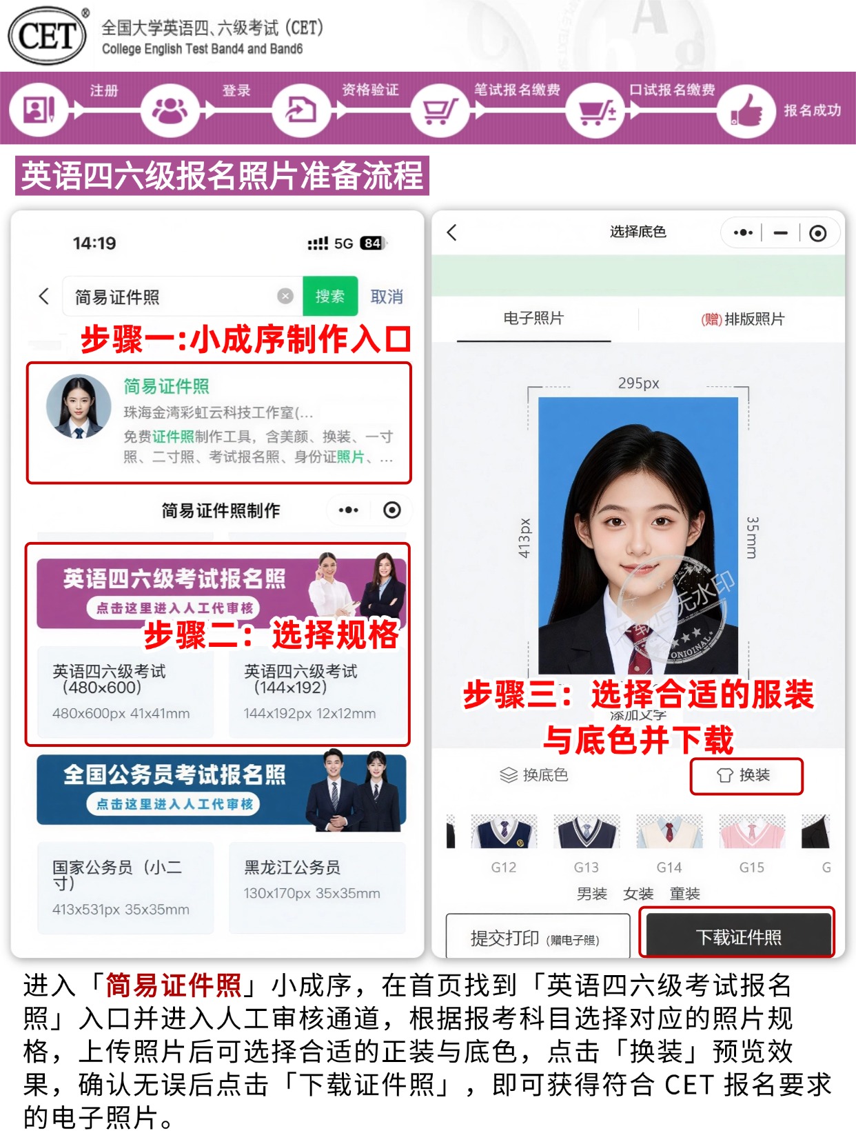 2026上半年英语四六级报名全流程