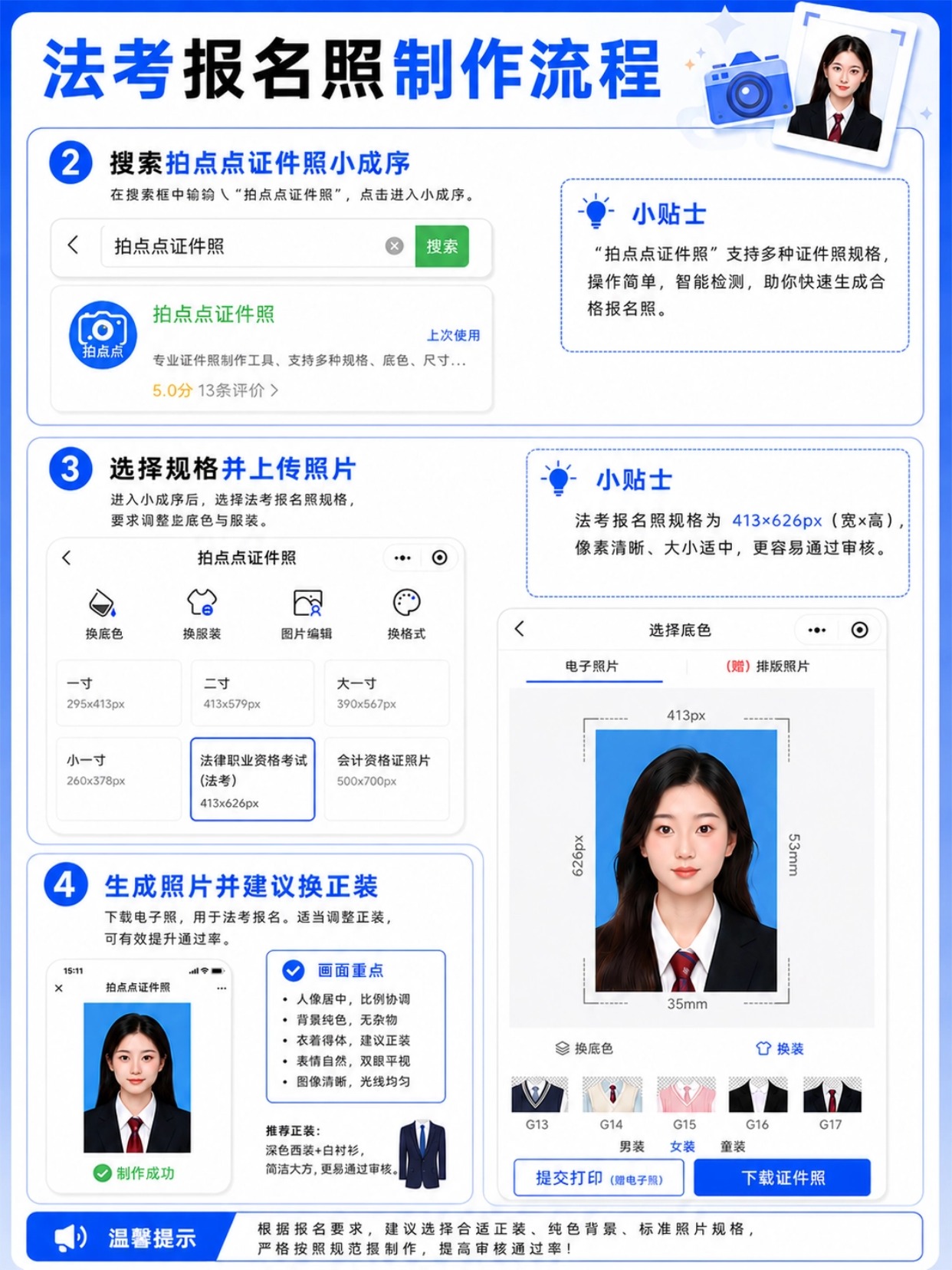 2026法考报名｜证件照避坑指南+材料清单+制作教程