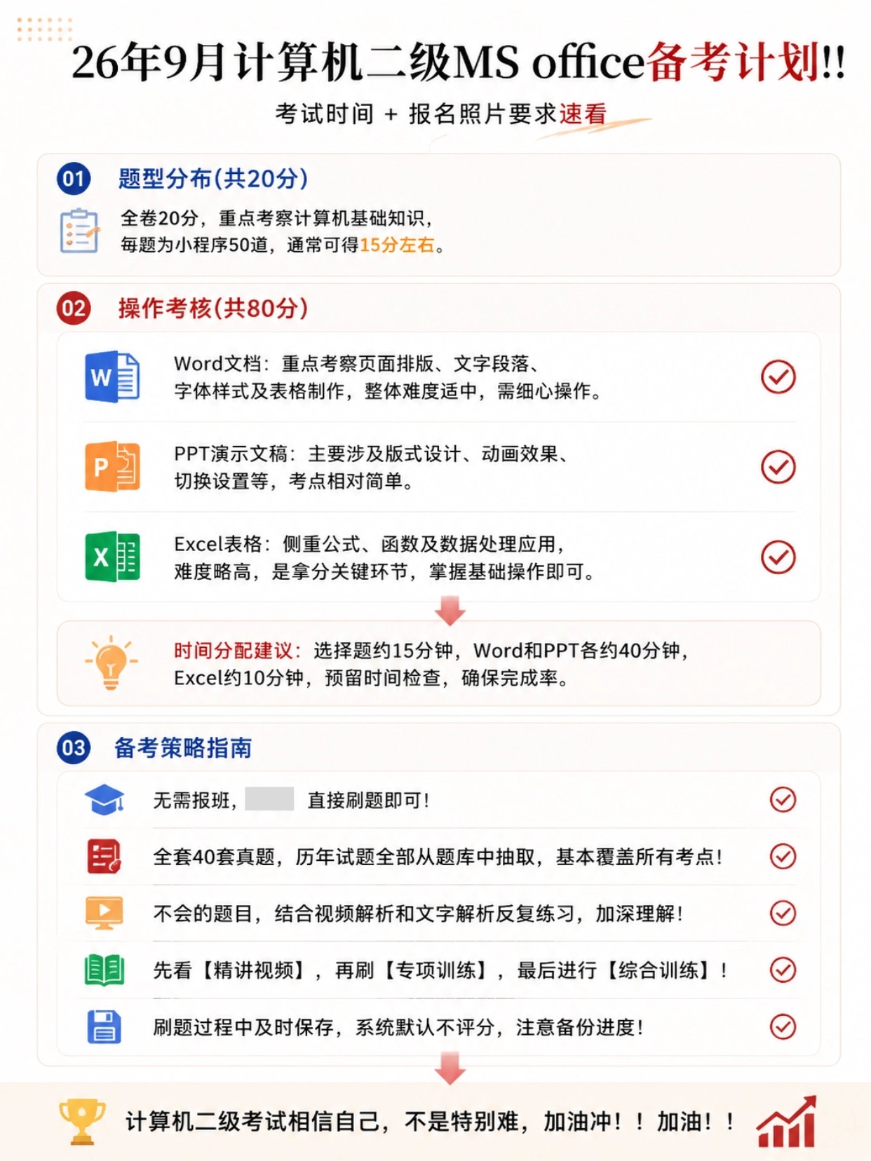2026年9月计算机二级报考全攻略｜报名时间+证件照+科目选择+备考指南