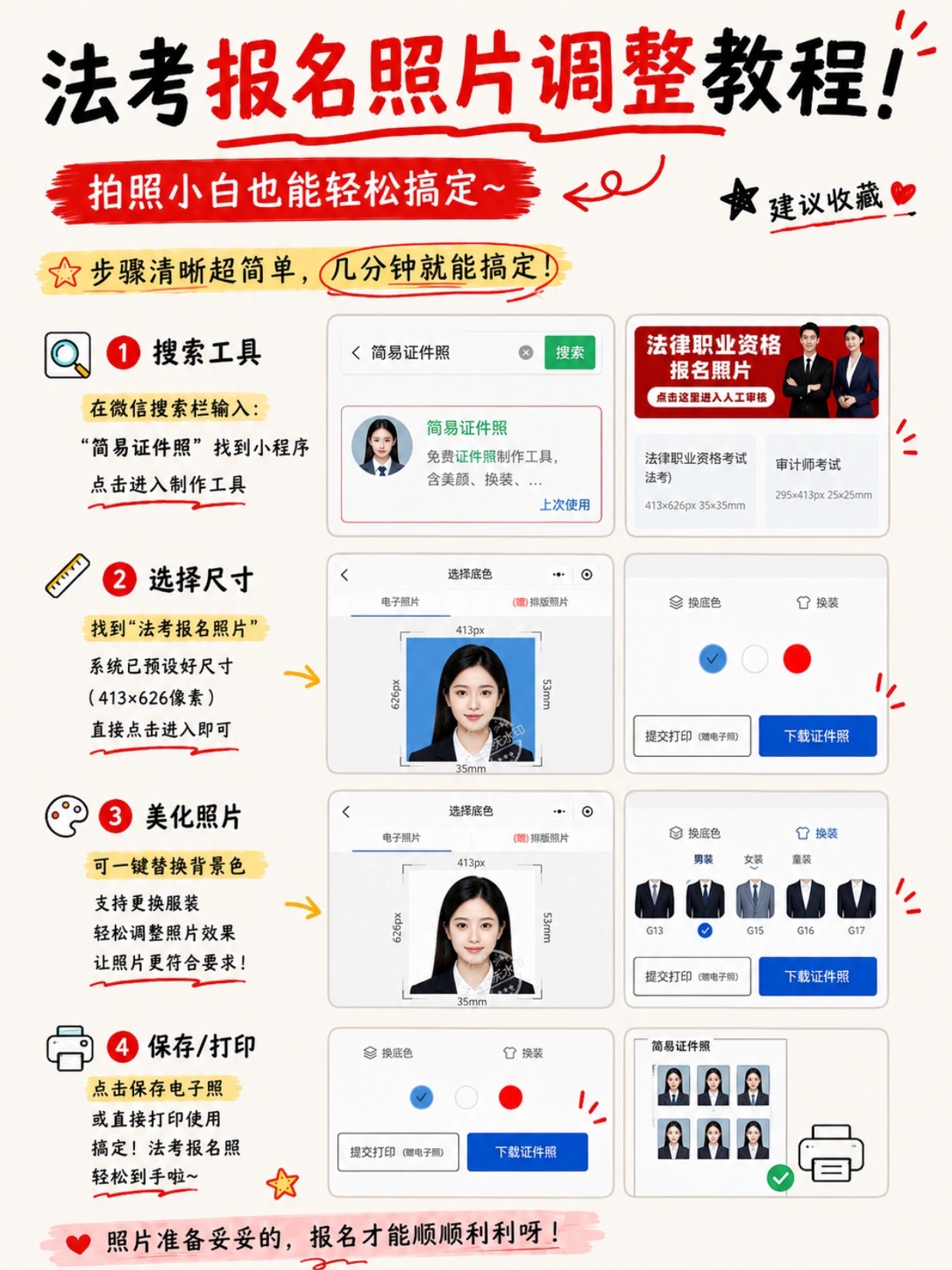 2026法考报名全攻略|时间+条件+证件照+全流程