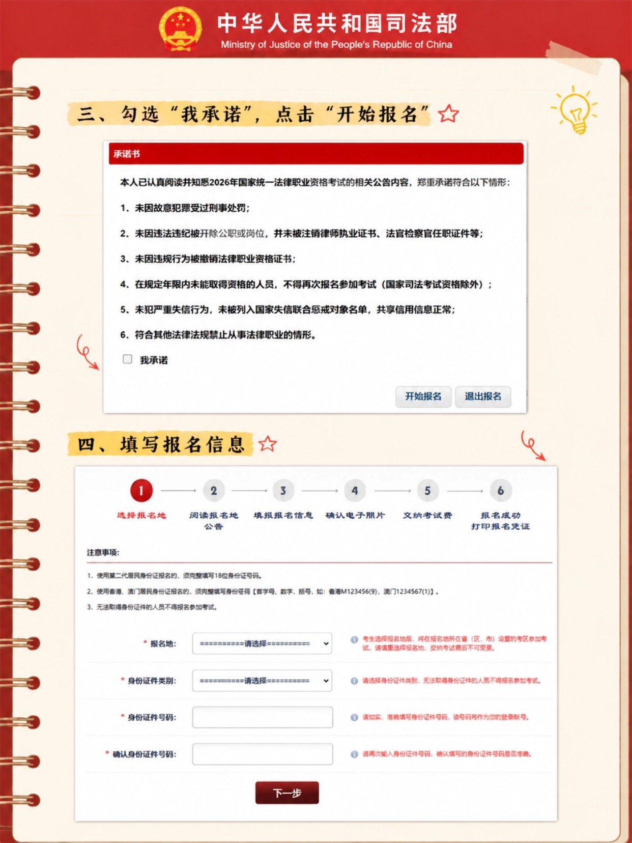 2026法考报名全流程｜时间安排+分值占比+证件照制作