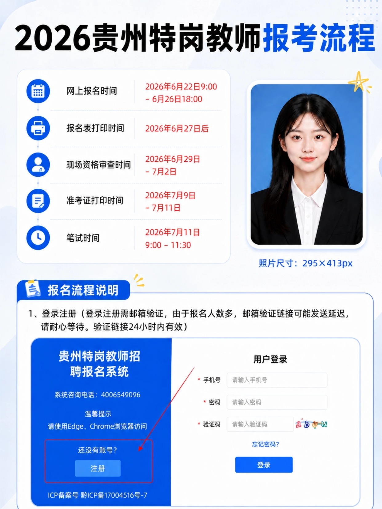 2026贵州特岗教师完整报考保姆级流程