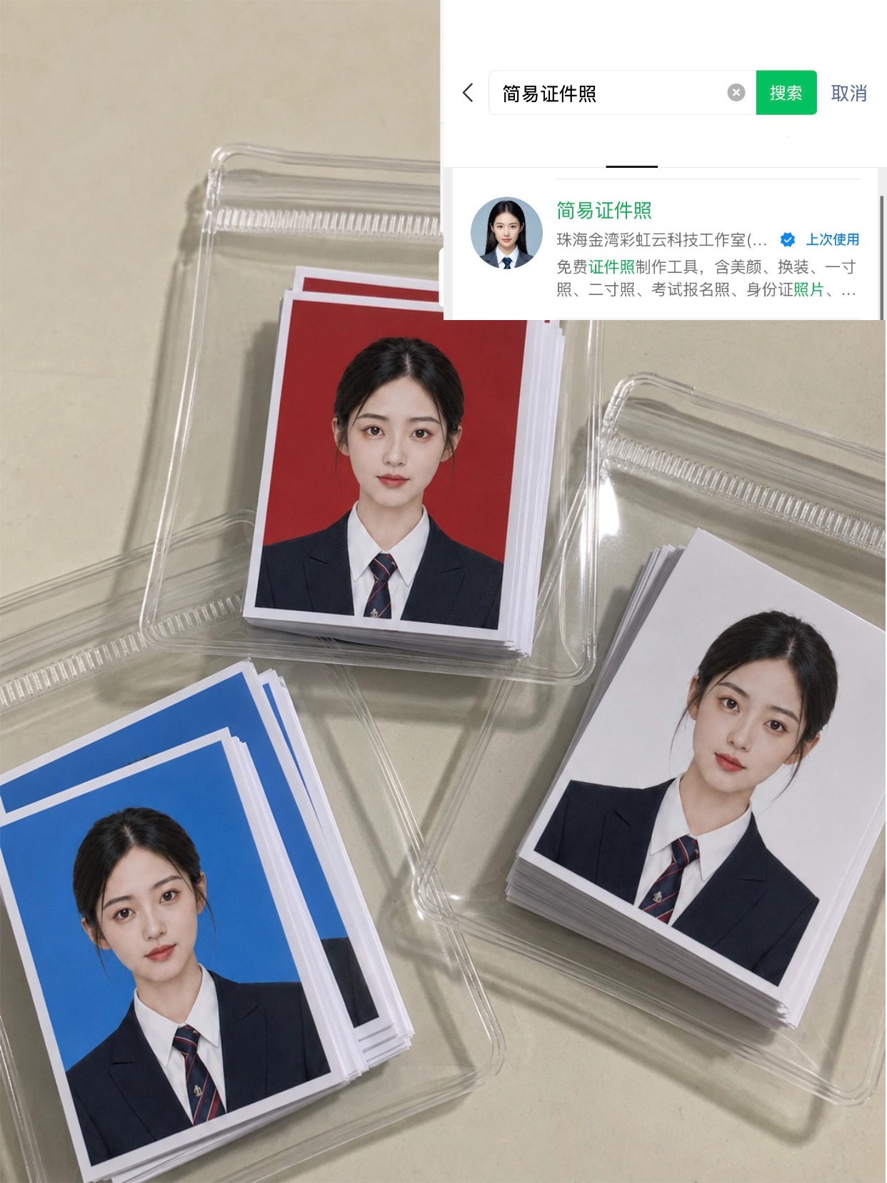 准大一新生证件照完整准备攻略|三色底色用途+尺寸数量+手机一键制作教程