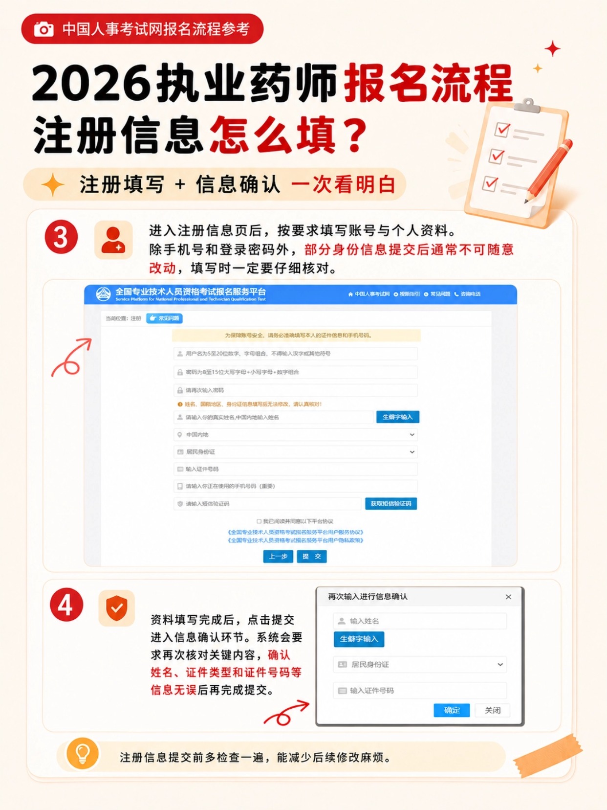2026执业药师报考全攻略｜照片规范+完整报名流程