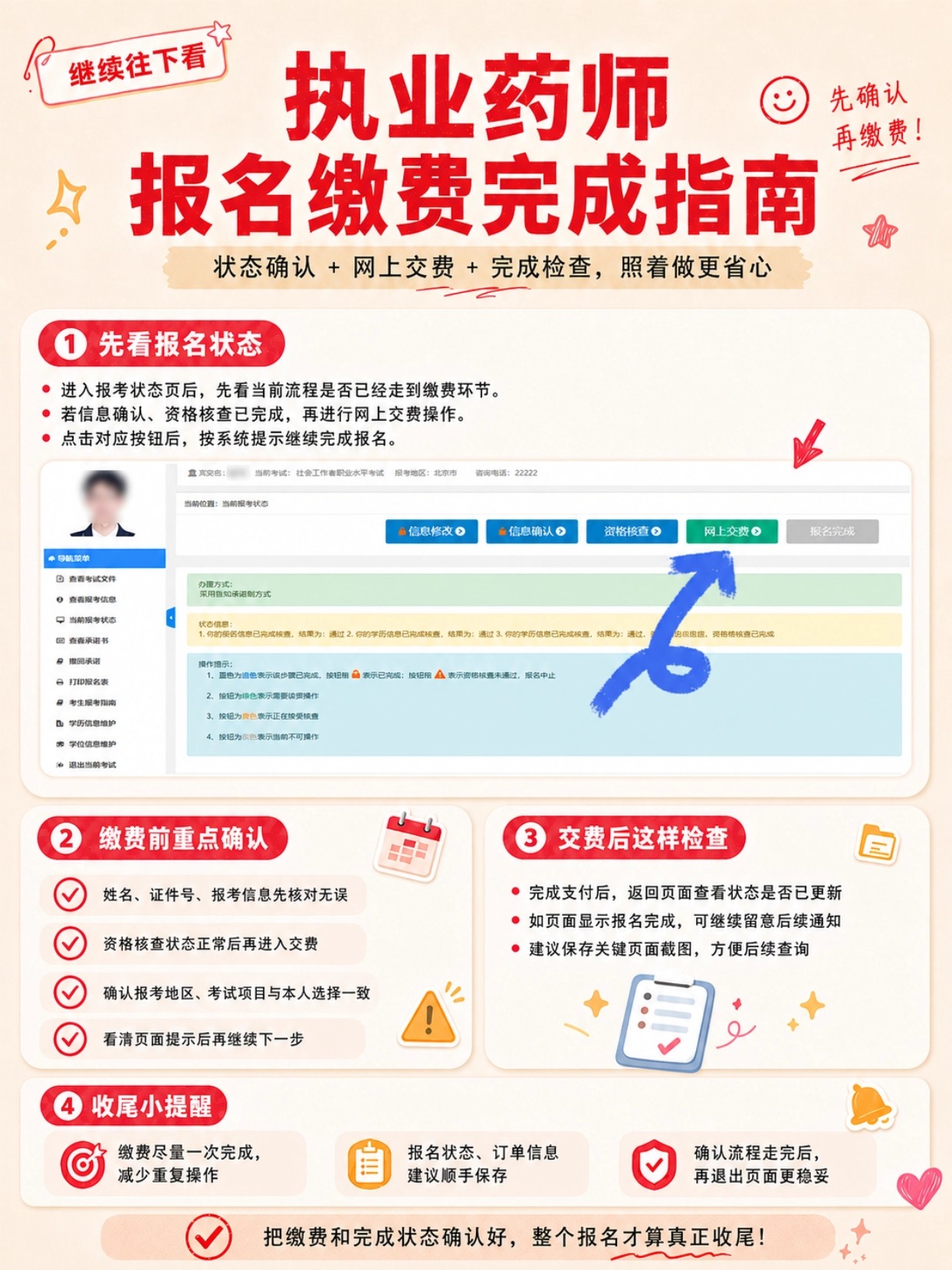 2026执业药师保姆级报名全攻略|6个步骤一次性搞定报考