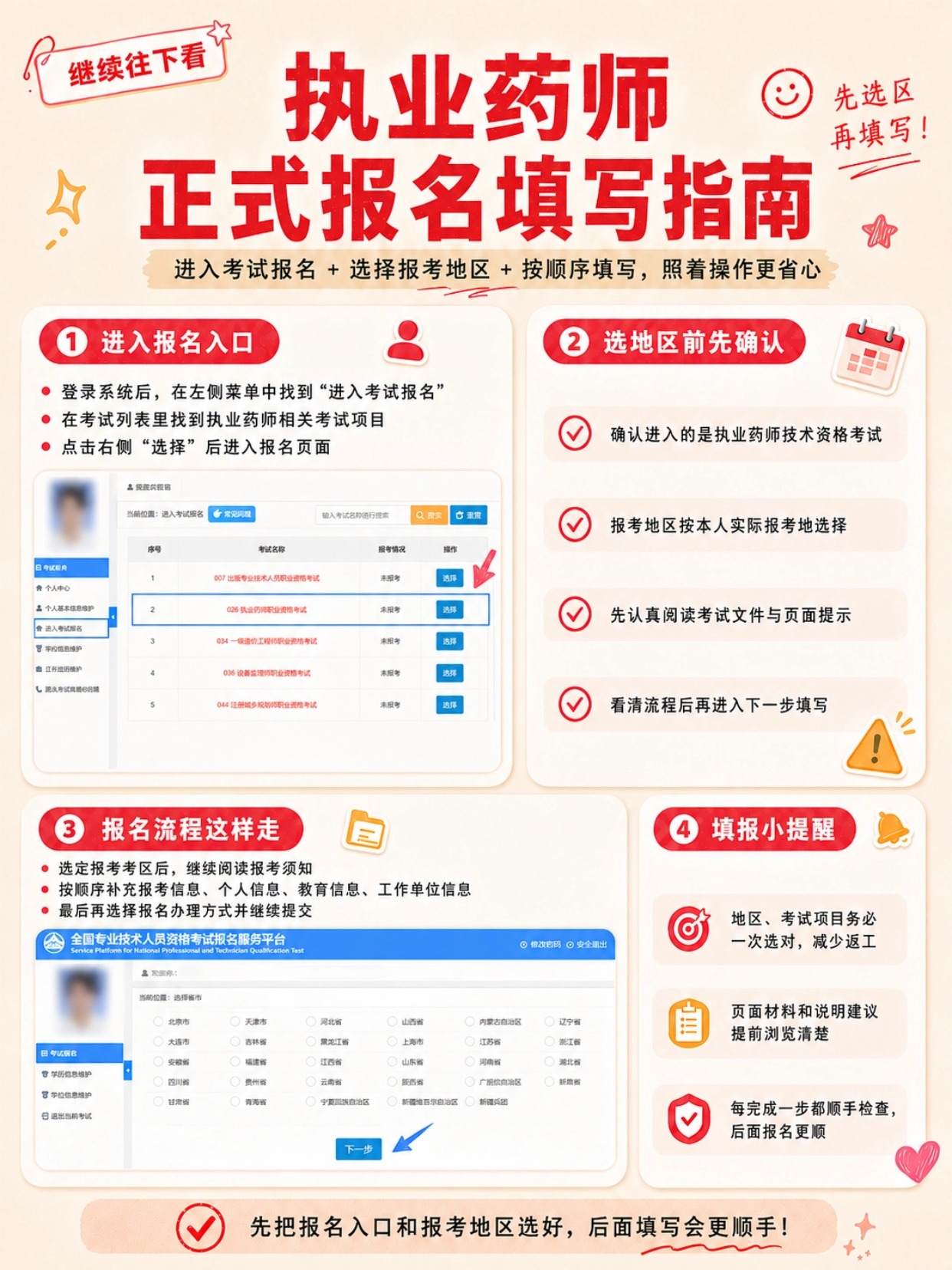 2026执业药师保姆级报名全攻略|6个步骤一次性搞定报考