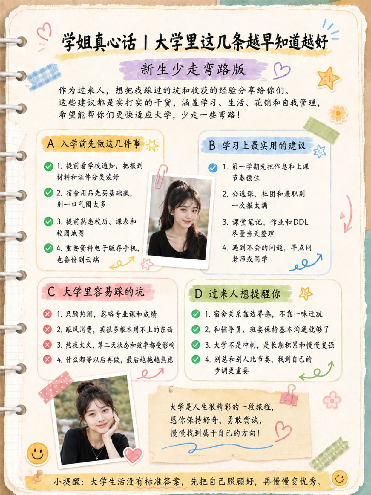 2026大学新生证件照全攻略｜底色选择‑尺寸规格‑拍摄标准‑新生干货建议