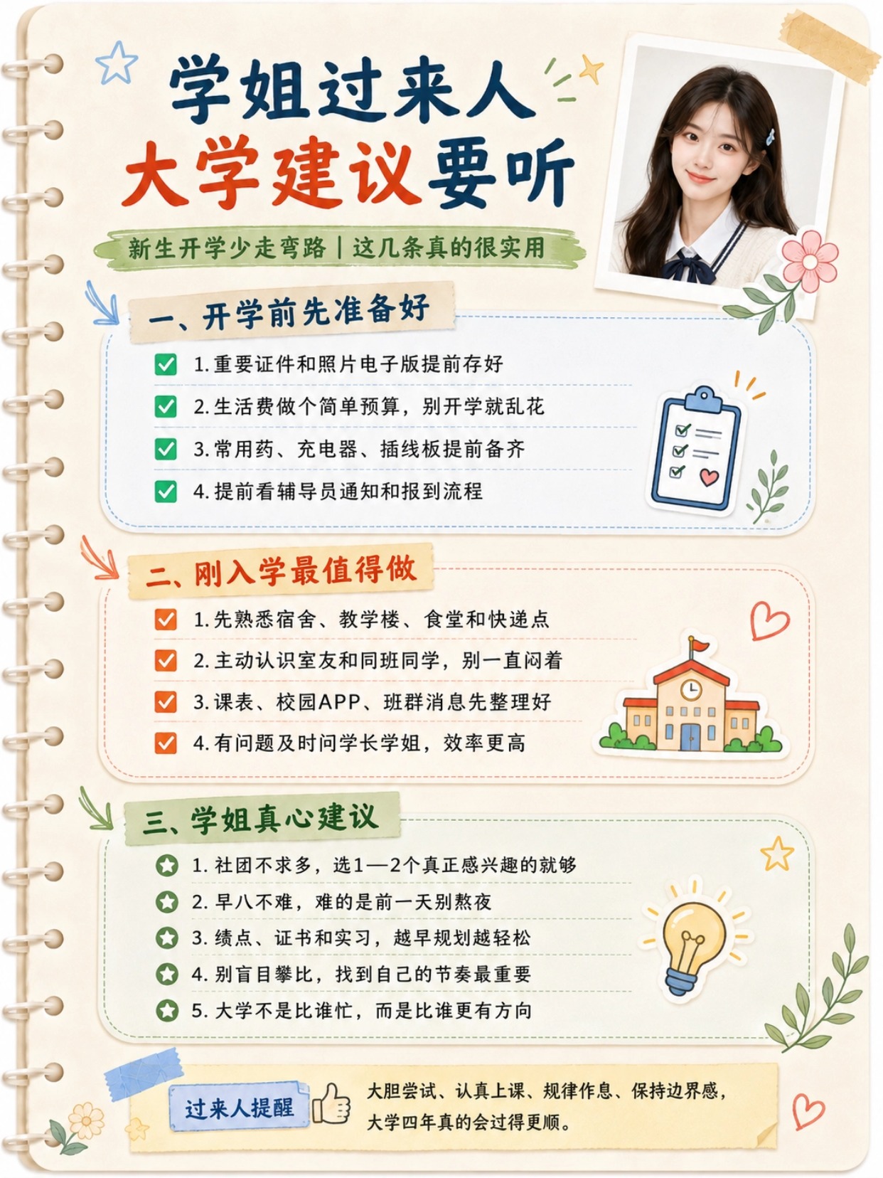 大学新生证件照完整准备攻略｜底色挑选、尺寸规格、手机制作教程、拍摄规范、开学干货