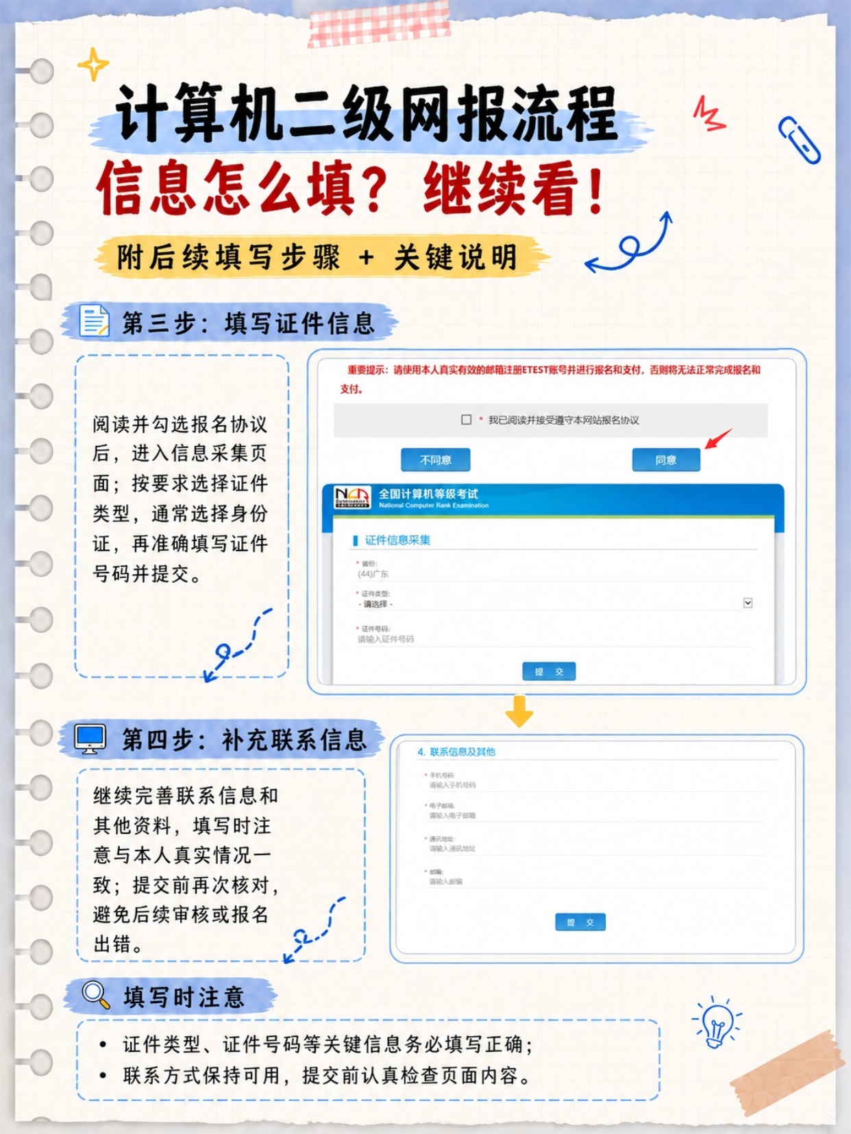 全国计算机二级报名全攻略|报名时间、证件照制作、完整网报步骤