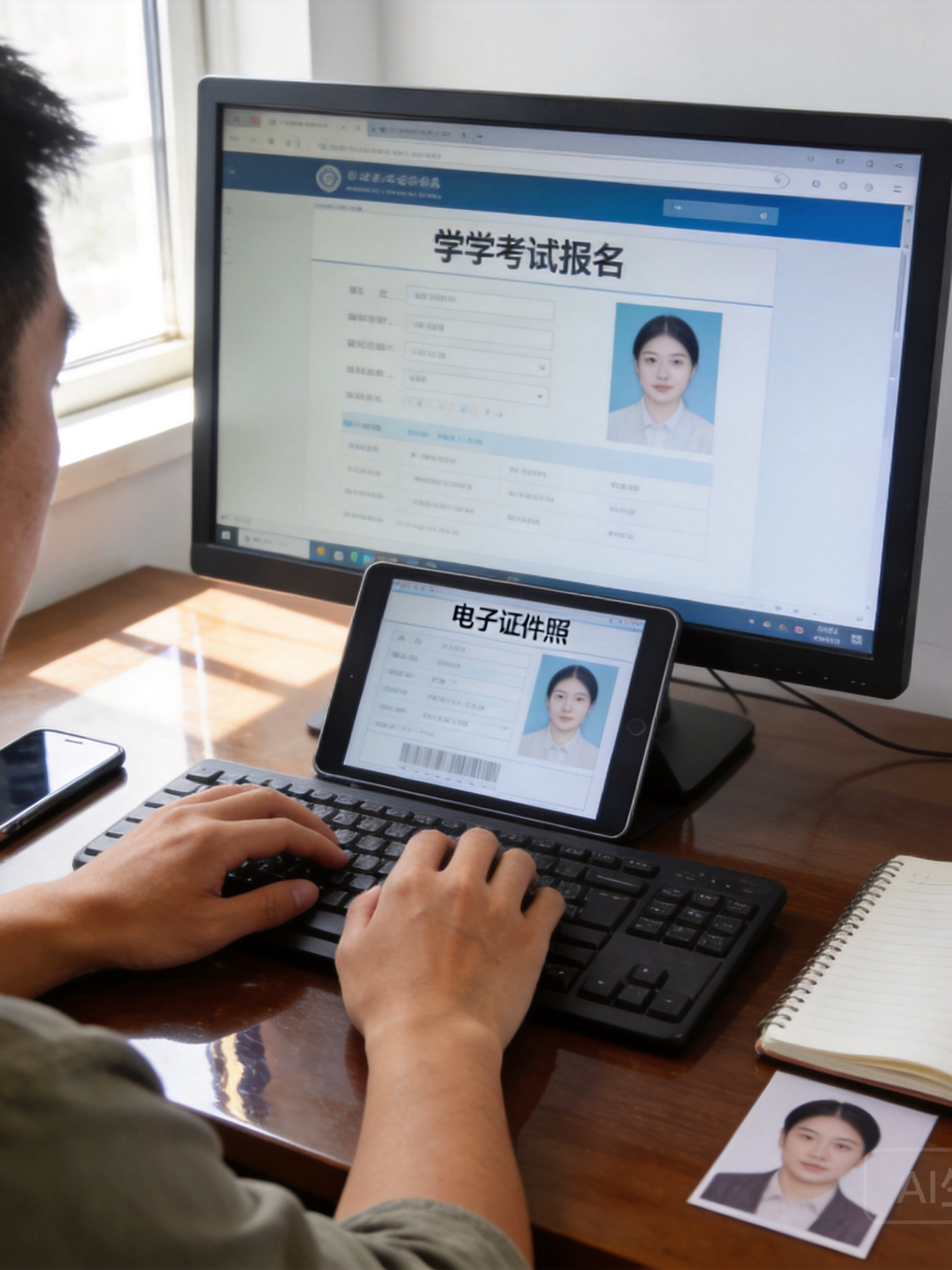 2026成人自考报名照片要求及制作教程:流程、审核与失败处理