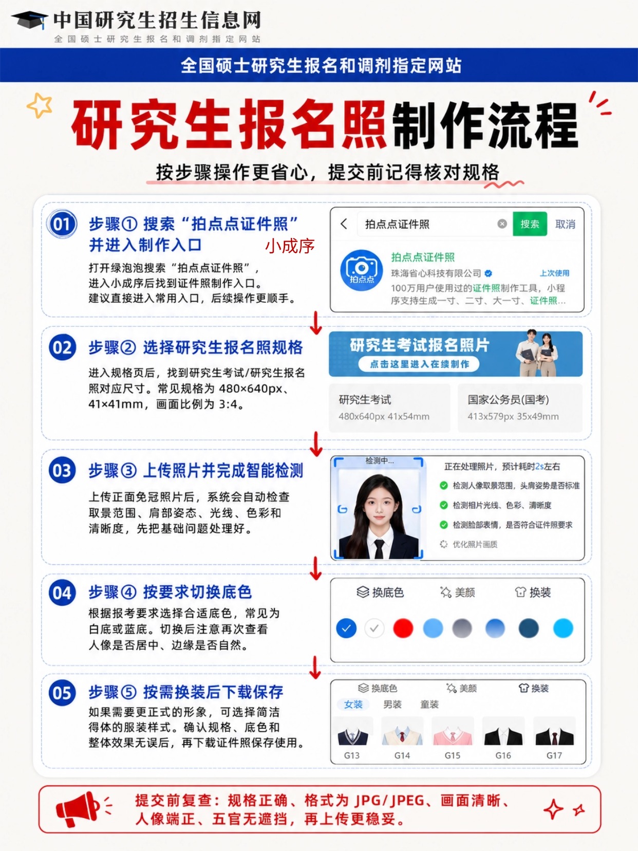 稿定设计-3.jpg 考研报名照避坑指南|研招网证件照要求、手机制作流程、高频驳回原因